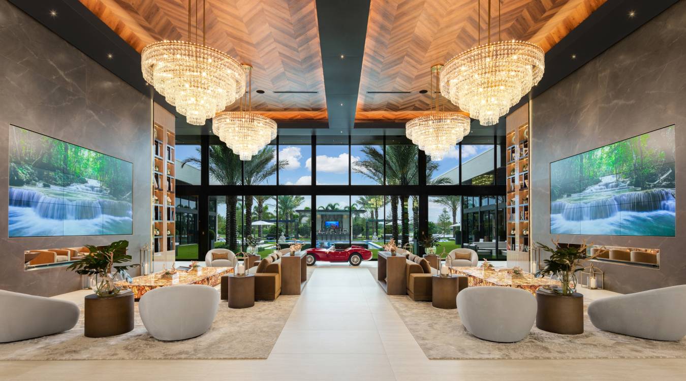 Shortly After Listing, a Ferrari-Inspired Florida Home Fetches Full $55 Million Ask